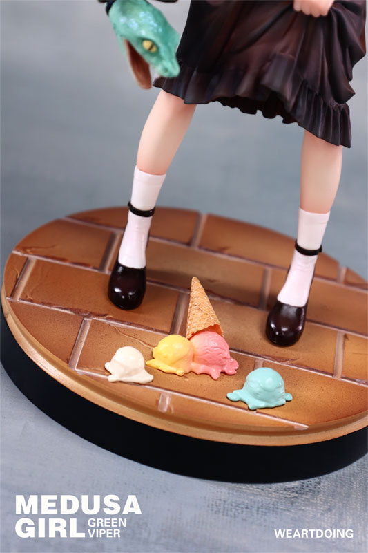 展現神祕美感!WE ART DOING「Medusa Girl」原創少女模型兩款配色同步預購