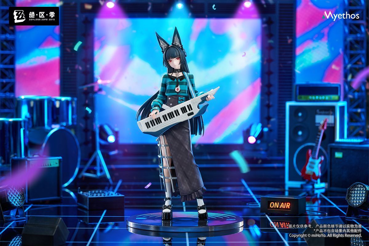 《絕區零》星見雅「華麗遊步 Ver.」 1/8 模型開啟預購,Myethos Gift+ 系列細緻重現舞台律動風采