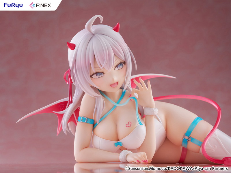小惡魔魅力全開! F:NEX 《不時輕聲地以俄語遮羞的鄰座艾莉同學》艾莉 魅魔 Ver. 比例模型開放預購 21 小惡魔魅力全開! F:NEX 《不時輕聲地以俄語遮羞的鄰座艾莉同學》艾莉 魅魔 Ver. 比例模型開放預購