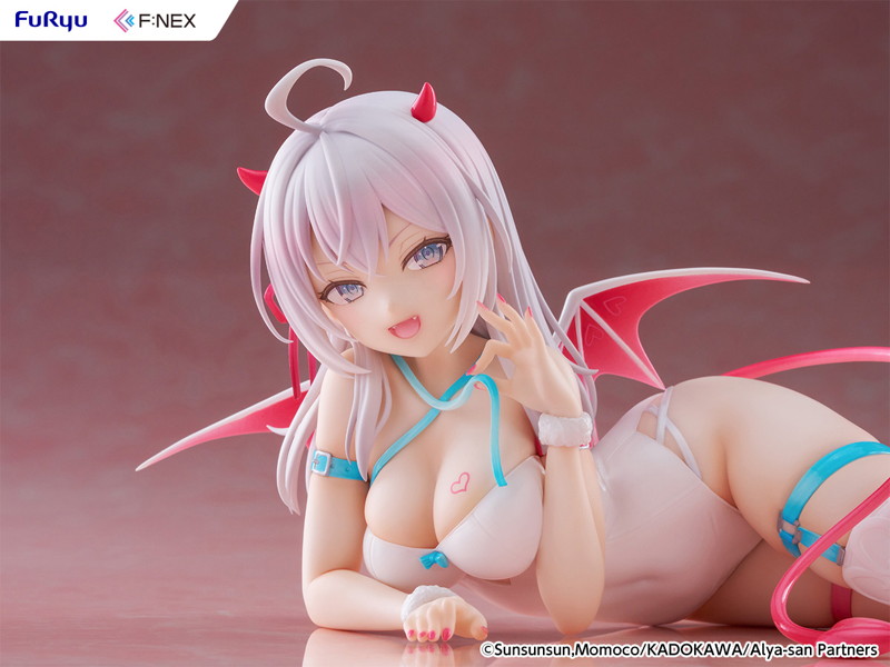 小惡魔魅力全開! F:NEX 《不時輕聲地以俄語遮羞的鄰座艾莉同學》艾莉 魅魔 Ver. 比例模型開放預購 22 小惡魔魅力全開! F:NEX 《不時輕聲地以俄語遮羞的鄰座艾莉同學》艾莉 魅魔 Ver. 比例模型開放預購
