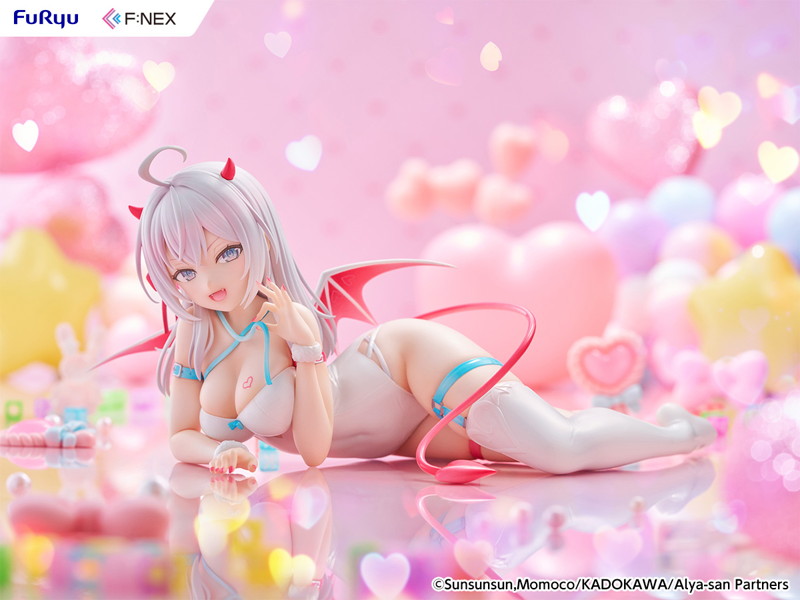 小惡魔魅力全開! F:NEX 《不時輕聲地以俄語遮羞的鄰座艾莉同學》艾莉 魅魔 Ver. 比例模型開放預購 25 小惡魔魅力全開! F:NEX 《不時輕聲地以俄語遮羞的鄰座艾莉同學》艾莉 魅魔 Ver. 比例模型開放預購
