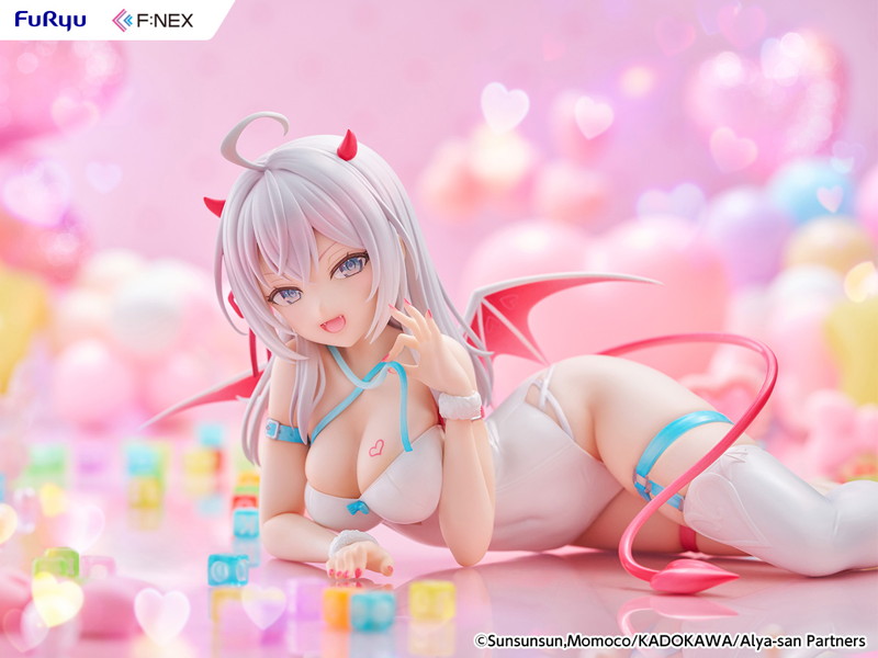 小惡魔魅力全開! F:NEX 《不時輕聲地以俄語遮羞的鄰座艾莉同學》艾莉 魅魔 Ver. 比例模型開放預購 26 小惡魔魅力全開! F:NEX 《不時輕聲地以俄語遮羞的鄰座艾莉同學》艾莉 魅魔 Ver. 比例模型開放預購