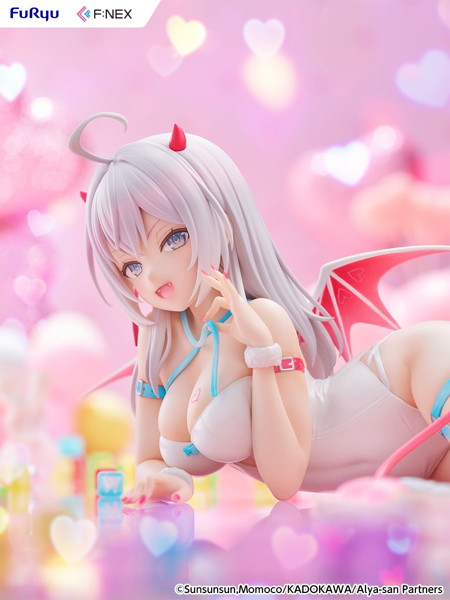 小惡魔魅力全開! F:NEX 《不時輕聲地以俄語遮羞的鄰座艾莉同學》艾莉 魅魔 Ver. 比例模型開放預購 27 小惡魔魅力全開! F:NEX 《不時輕聲地以俄語遮羞的鄰座艾莉同學》艾莉 魅魔 Ver. 比例模型開放預購