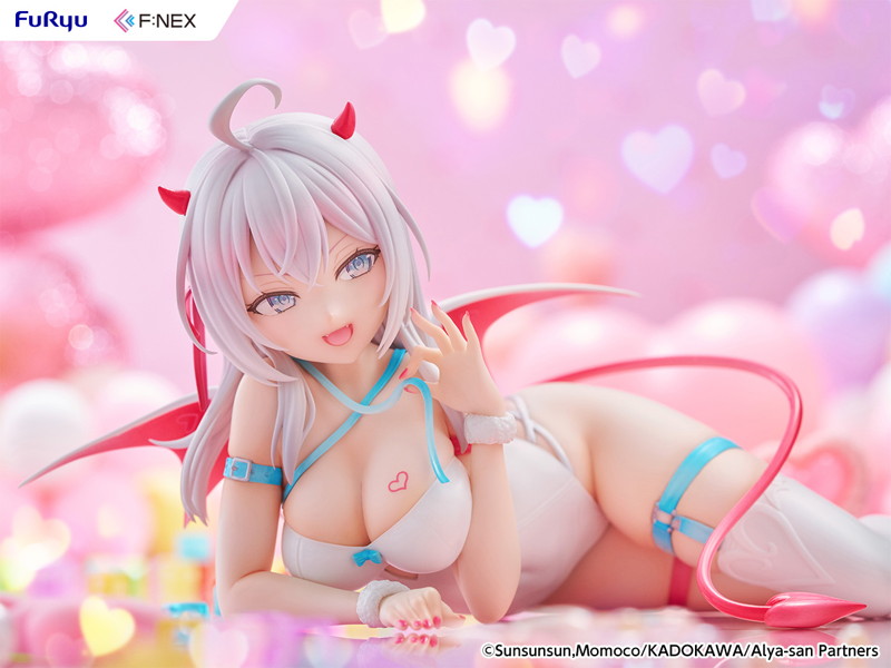 小惡魔魅力全開! F:NEX 《不時輕聲地以俄語遮羞的鄰座艾莉同學》艾莉 魅魔 Ver. 比例模型開放預購 29 小惡魔魅力全開! F:NEX 《不時輕聲地以俄語遮羞的鄰座艾莉同學》艾莉 魅魔 Ver. 比例模型開放預購