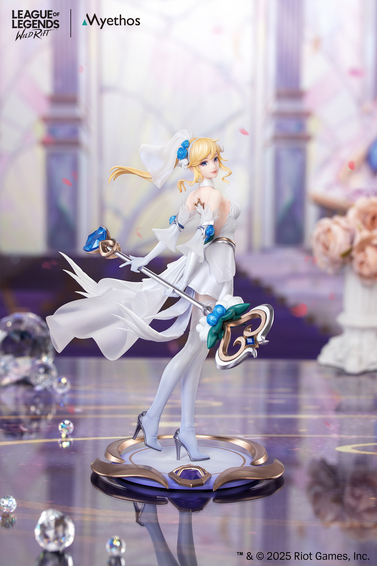 光芒綻放!Myethos《英雄聯盟》「水晶之玫 拉克絲」1/8 比例模型彩色原型公開 近日開放預購