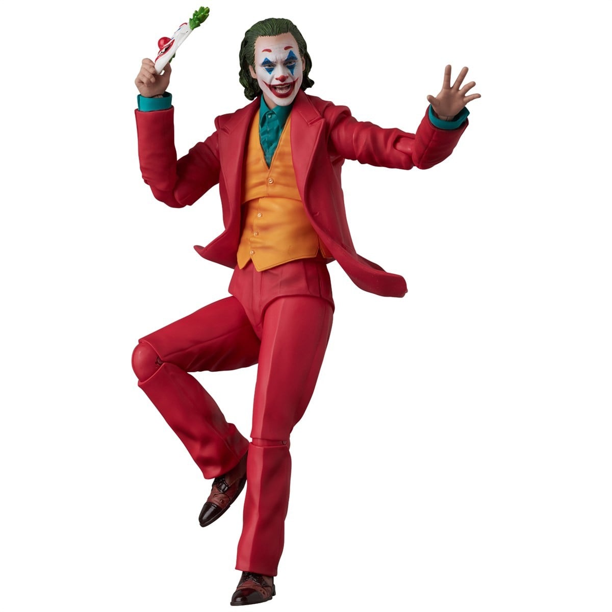 MAFEX《小丑》No.309 THE JOKER 可動完成品開放預購!收錄經典樓梯場景底座與豐富配件 8 MAFEX《小丑》No.309 THE JOKER 可動完成品開放預購!收錄經典樓梯場景底座與豐富配件