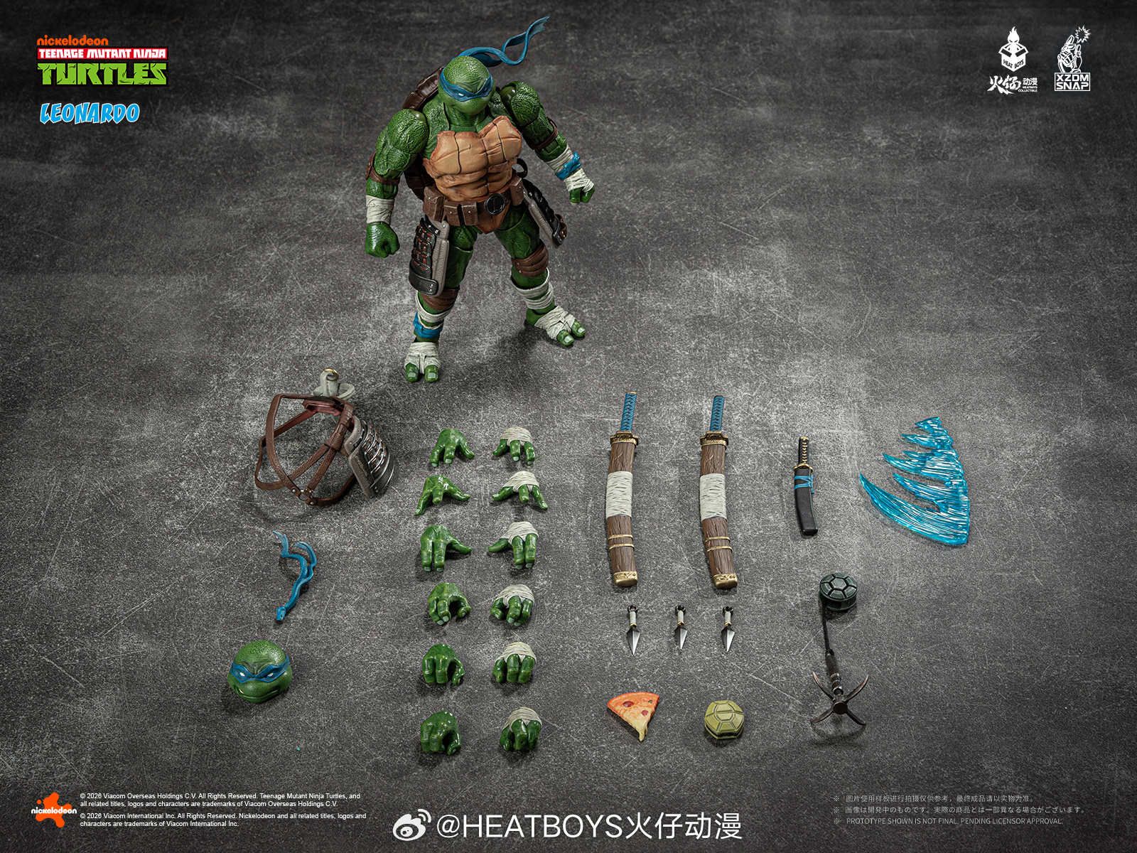 機甲感十足!HeatBoys《忍者龜》李奧納多 1/9 比例可動模型試作曝光 近日將展開預訂 24 機甲感十足!HeatBoys《忍者龜》李奧納多 1/9 比例可動模型試作曝光 近日將展開預訂