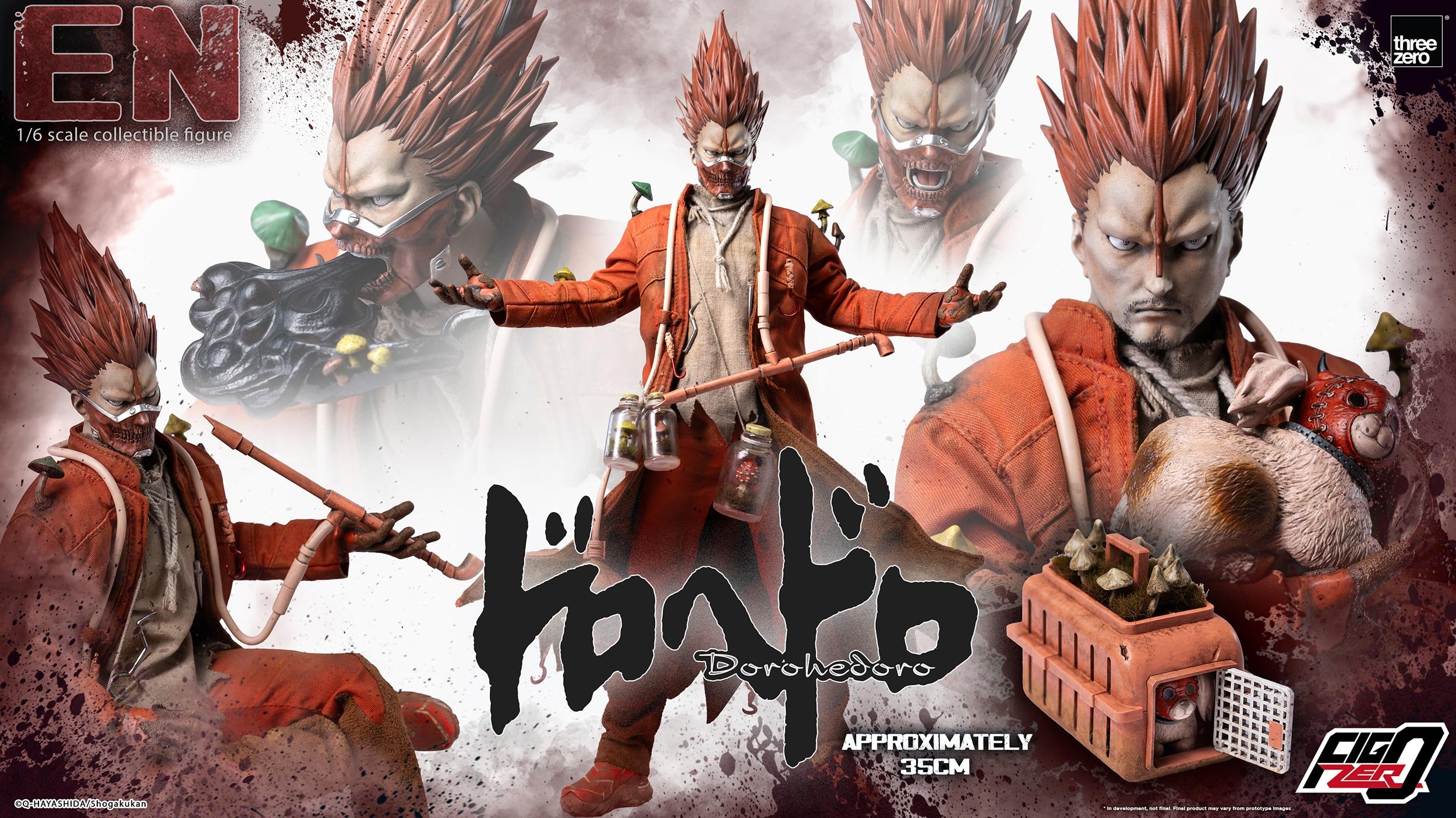 《異獸魔都》煙家族老大登場!threezero「FigZero 煙」1/6 可動人像公開,名原型師淺井真紀操刀製作
