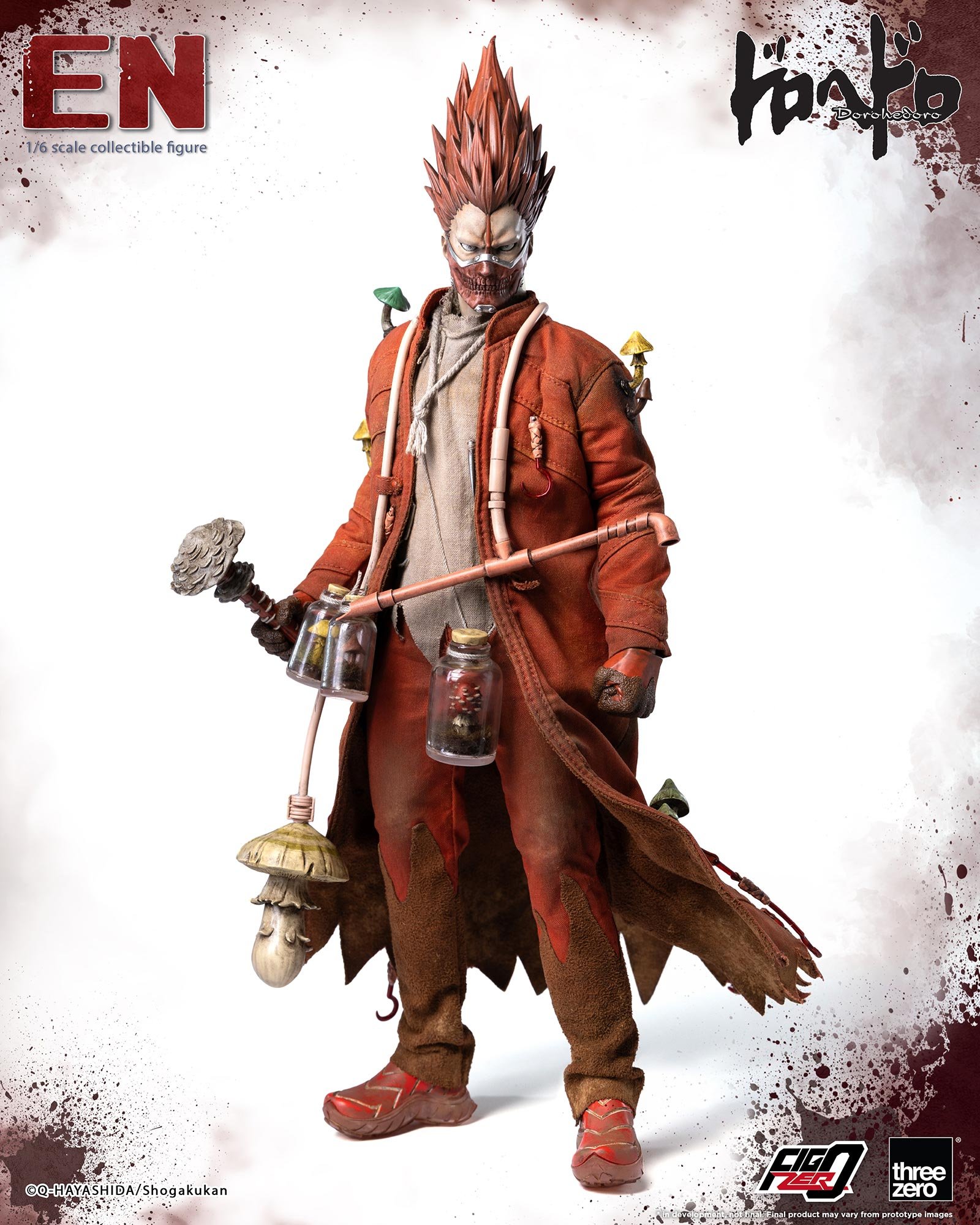《異獸魔都》煙家族老大登場!threezero「FigZero 煙」1/6 可動人像公開,名原型師淺井真紀操刀製作