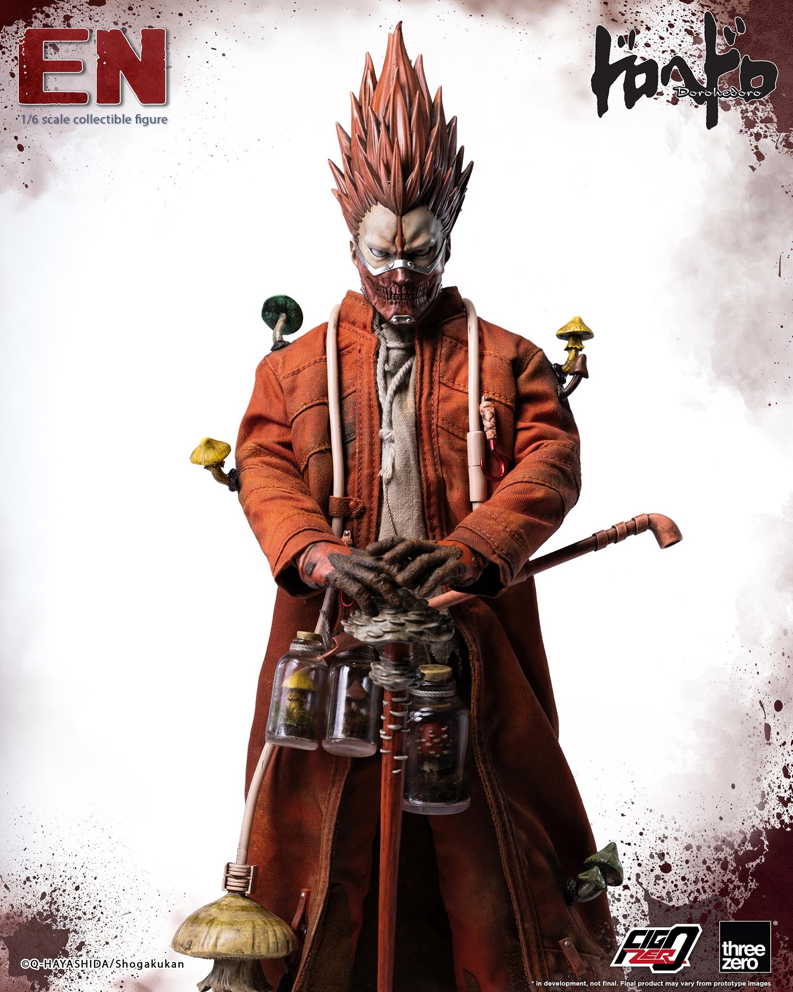 《異獸魔都》煙家族老大登場!threezero「FigZero 煙」1/6 可動人像公開,名原型師淺井真紀操刀製作