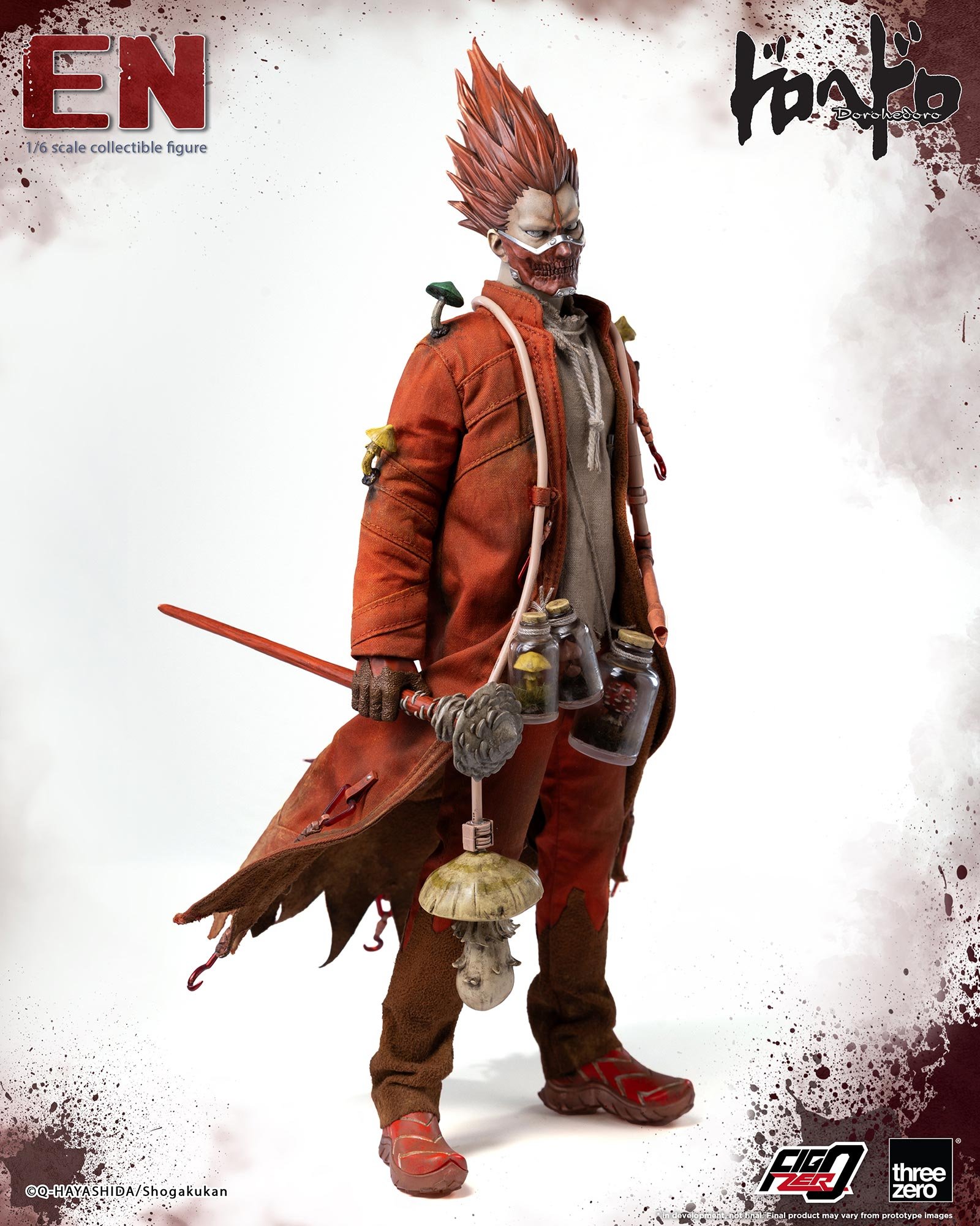 《異獸魔都》煙家族老大登場!threezero「FigZero 煙」1/6 可動人像公開,名原型師淺井真紀操刀製作