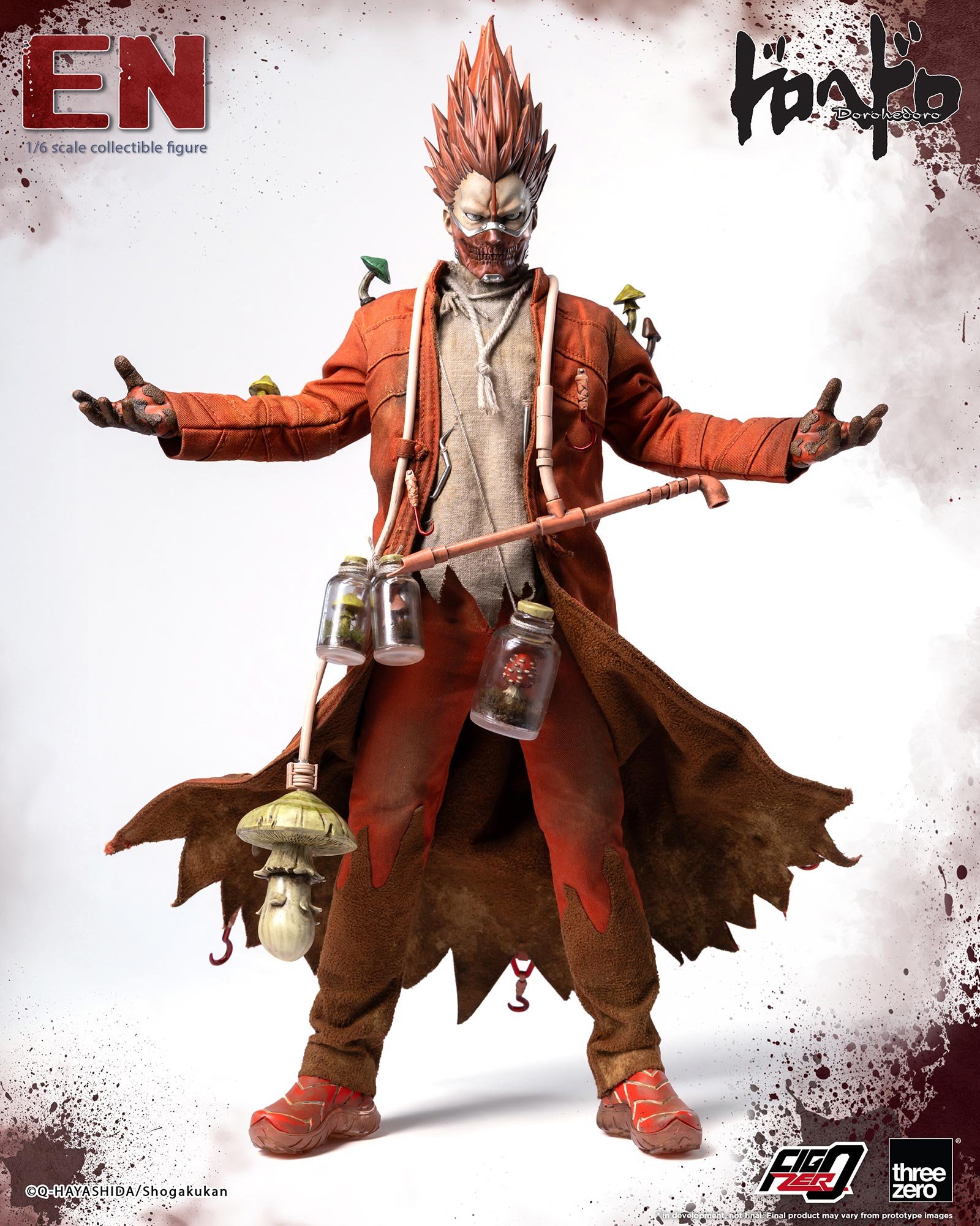 《異獸魔都》煙家族老大登場!threezero「FigZero 煙」1/6 可動人像公開,名原型師淺井真紀操刀製作