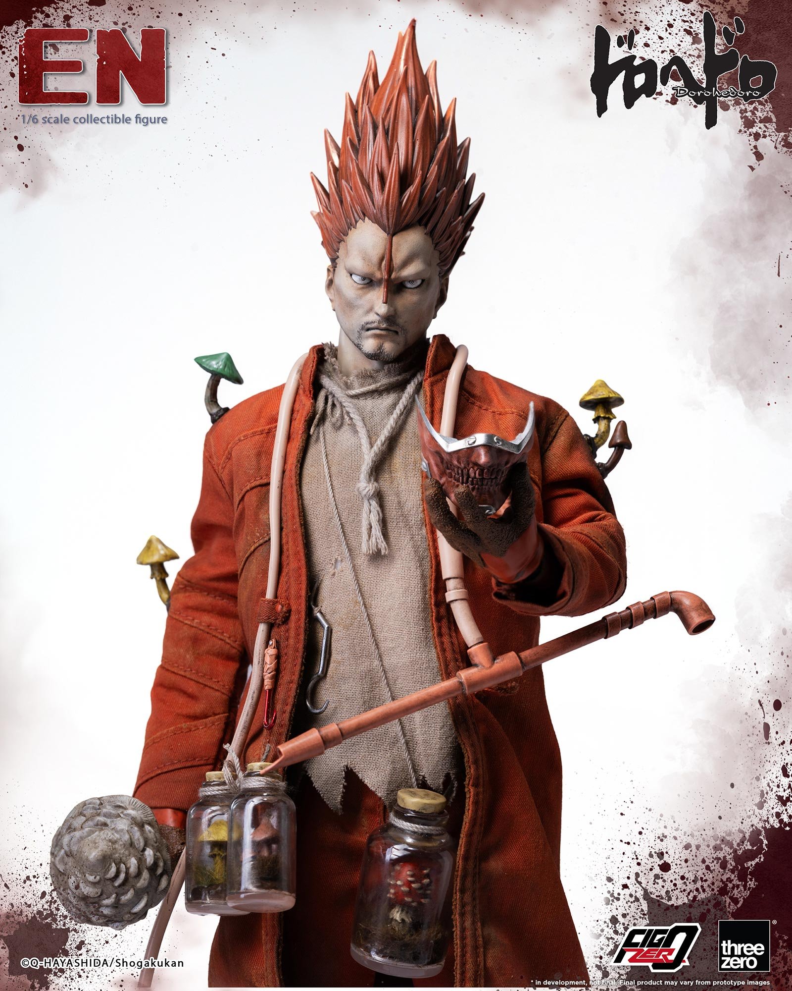 《異獸魔都》煙家族老大登場!threezero「FigZero 煙」1/6 可動人像公開,名原型師淺井真紀操刀製作