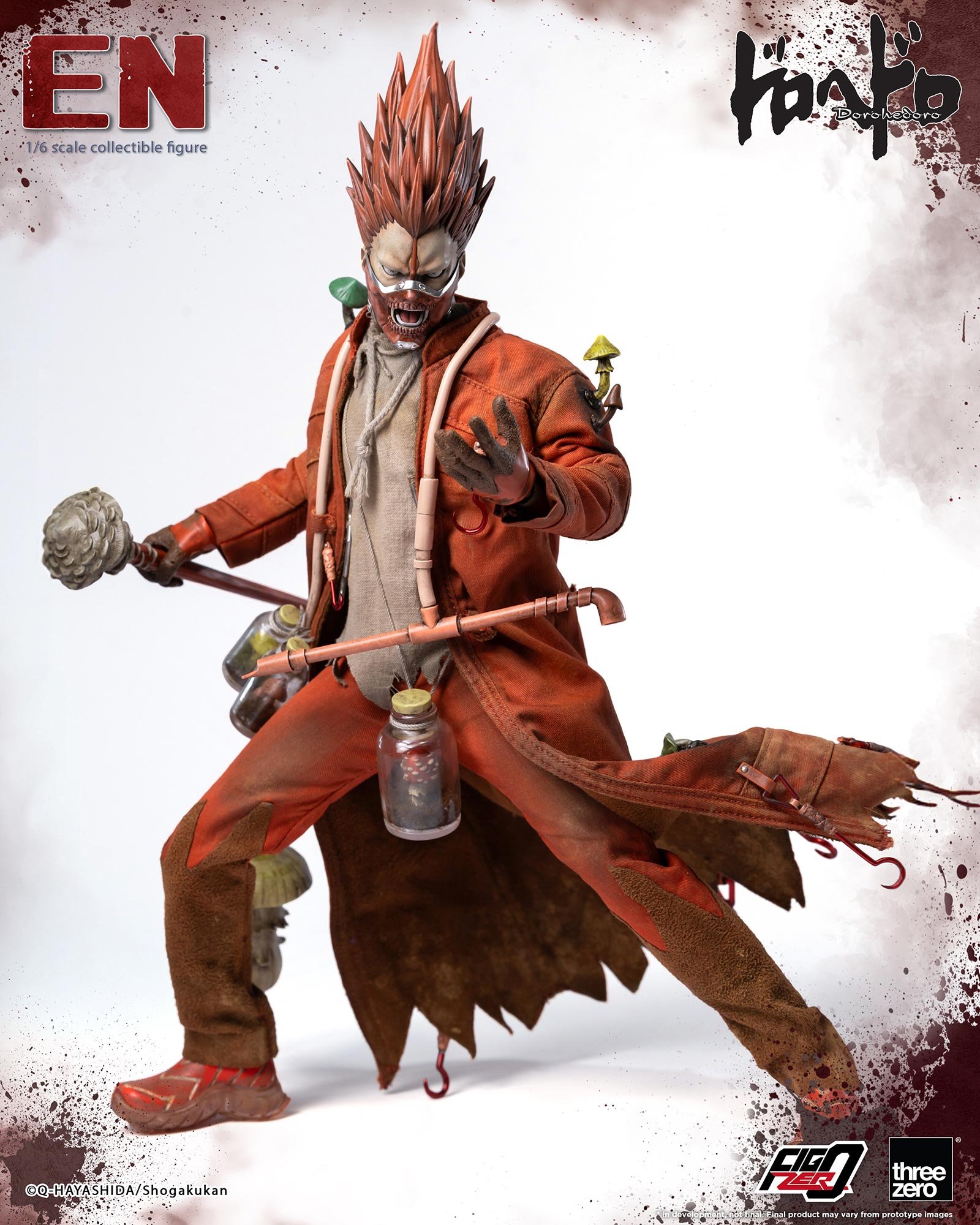 《異獸魔都》煙家族老大登場!threezero「FigZero 煙」1/6 可動人像公開,名原型師淺井真紀操刀製作
