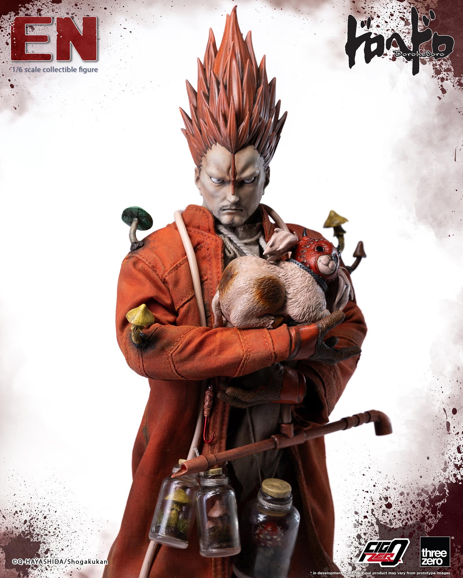 《異獸魔都》煙家族老大登場!threezero「FigZero 煙」1/6 可動人像公開,名原型師淺井真紀操刀製作