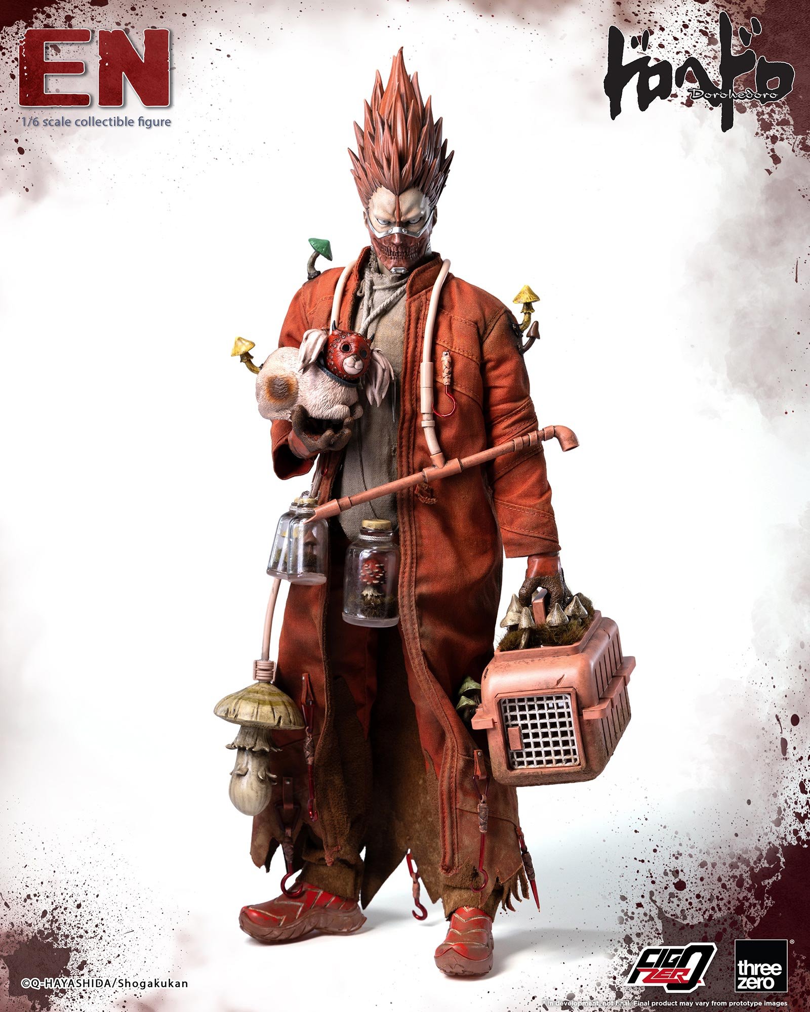 《異獸魔都》煙家族老大登場!threezero「FigZero 煙」1/6 可動人像公開,名原型師淺井真紀操刀製作