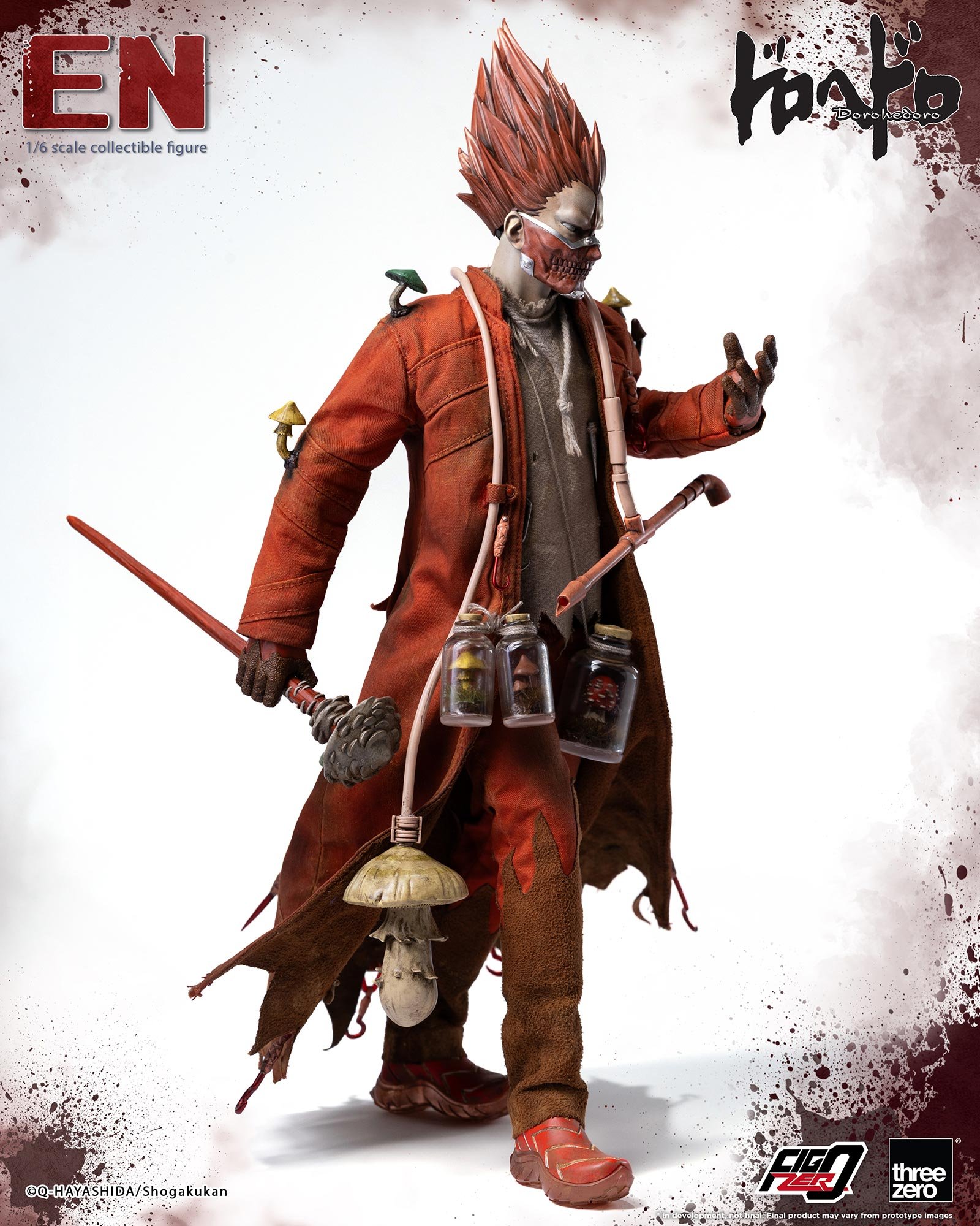 《異獸魔都》煙家族老大登場!threezero「FigZero 煙」1/6 可動人像公開,名原型師淺井真紀操刀製作