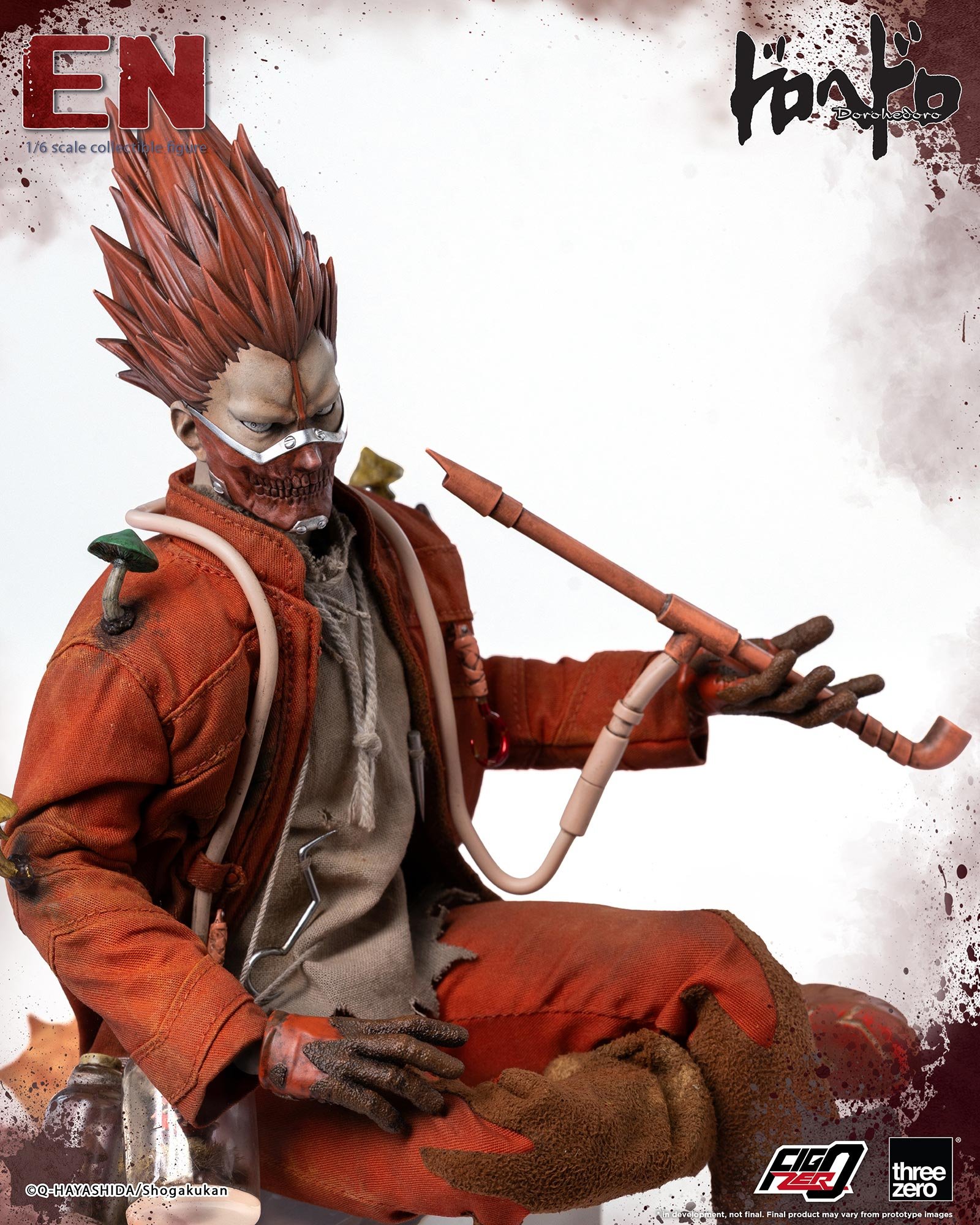 《異獸魔都》煙家族老大登場!threezero「FigZero 煙」1/6 可動人像公開,名原型師淺井真紀操刀製作