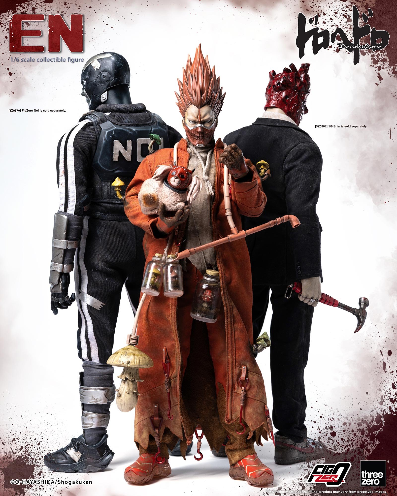 《異獸魔都》煙家族老大登場!threezero「FigZero 煙」1/6 可動人像公開,名原型師淺井真紀操刀製作