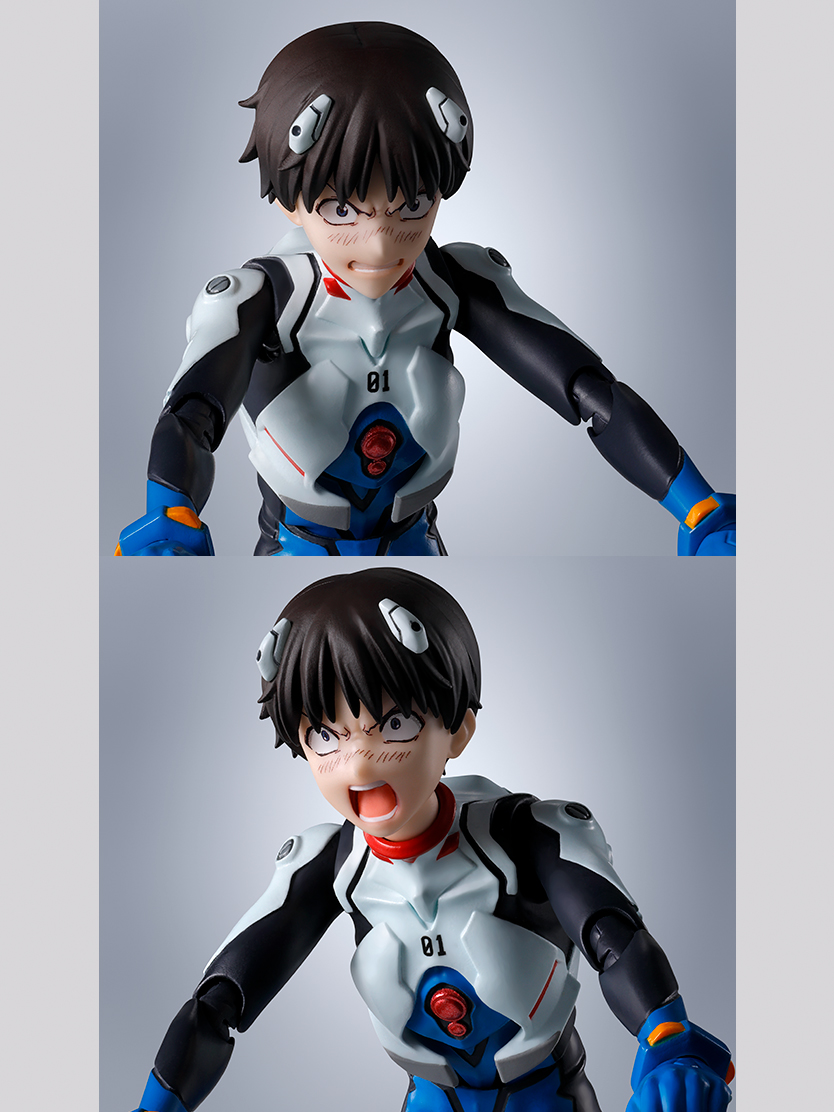 慶祝 TV 版 30 週年!S.H.Figuarts《新世紀福音戰士新劇場版》碇真嗣、綾波零、明日香戰鬥服造型 2026 年 11 月同步上市