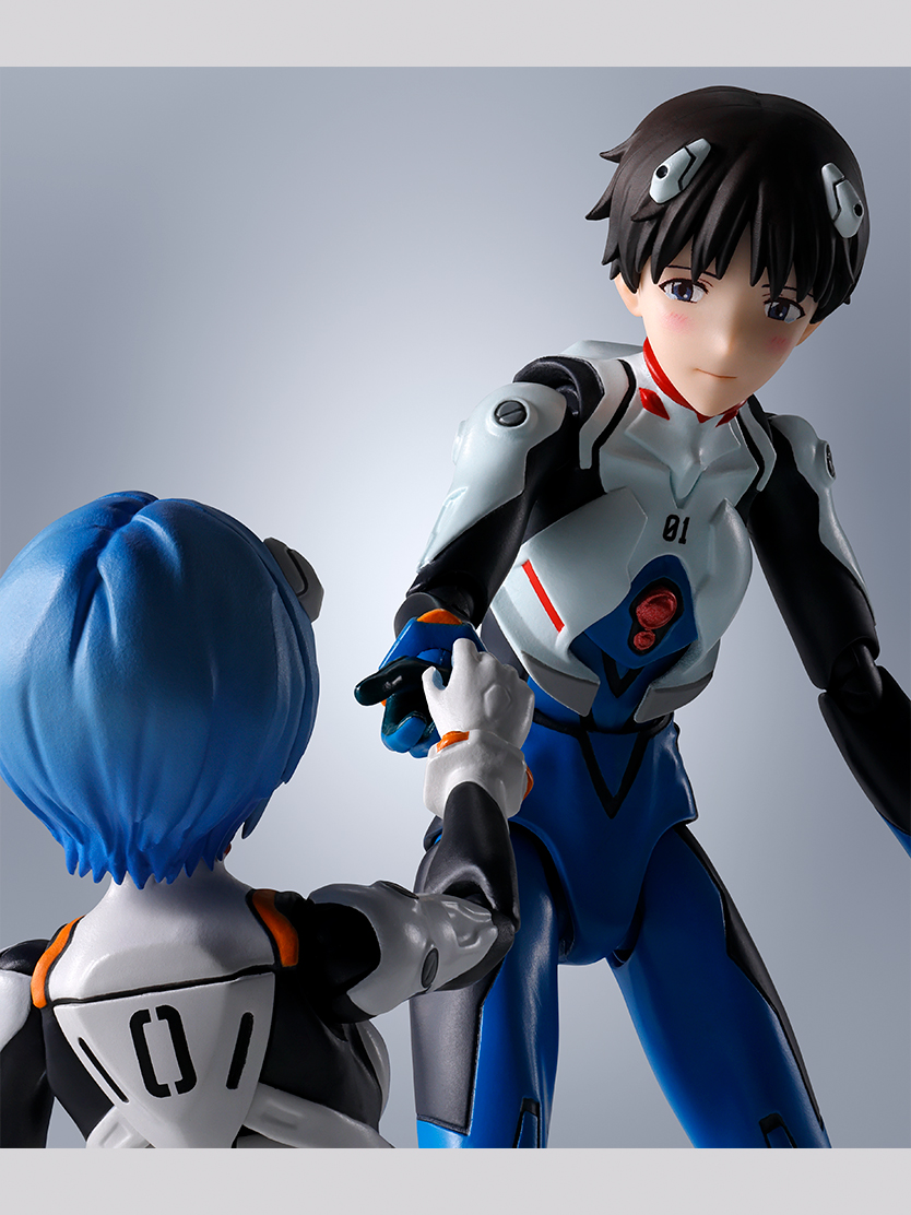 慶祝 TV 版 30 週年!S.H.Figuarts《新世紀福音戰士新劇場版》碇真嗣、綾波零、明日香戰鬥服造型 2026 年 11 月同步上市