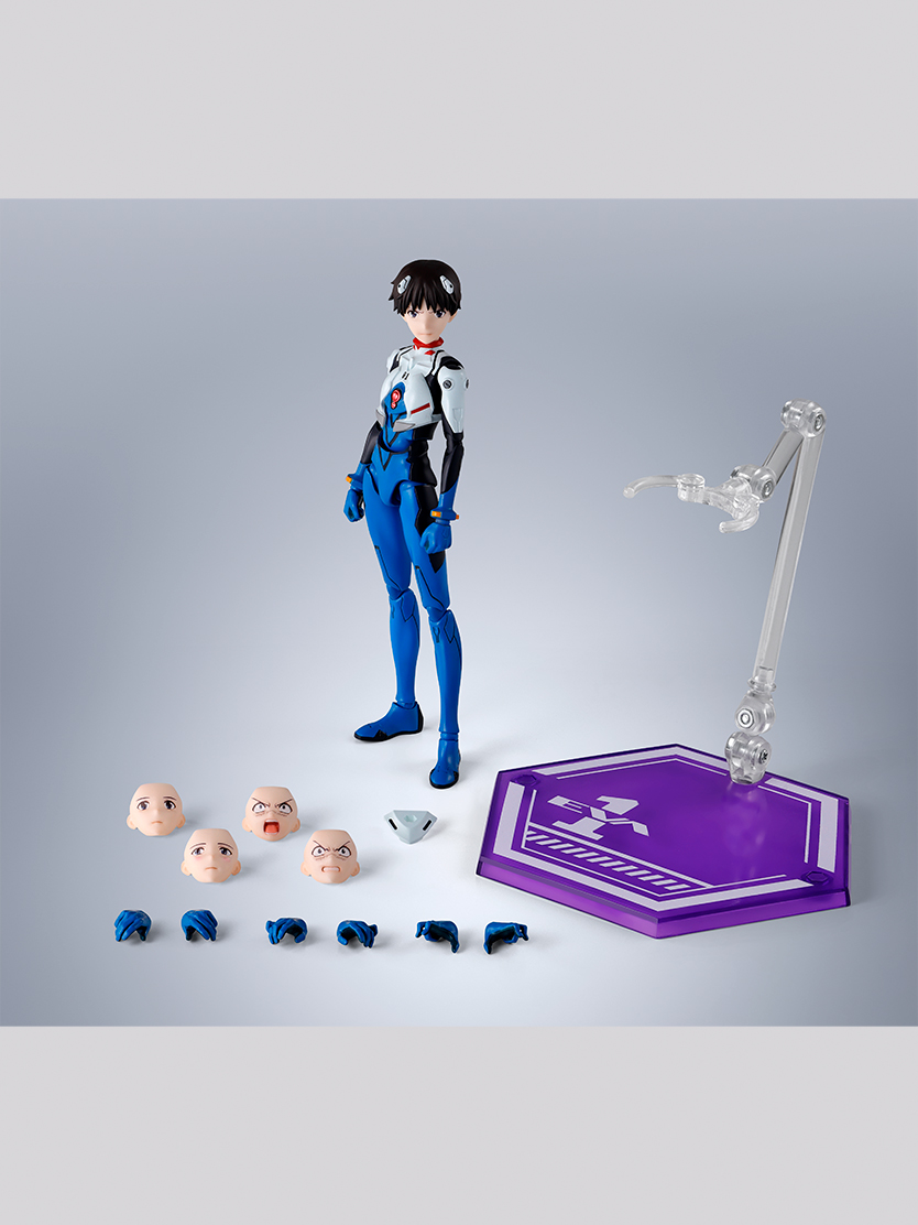 慶祝 TV 版 30 週年!S.H.Figuarts《新世紀福音戰士新劇場版》碇真嗣、綾波零、明日香戰鬥服造型 2026 年 11 月同步上市
