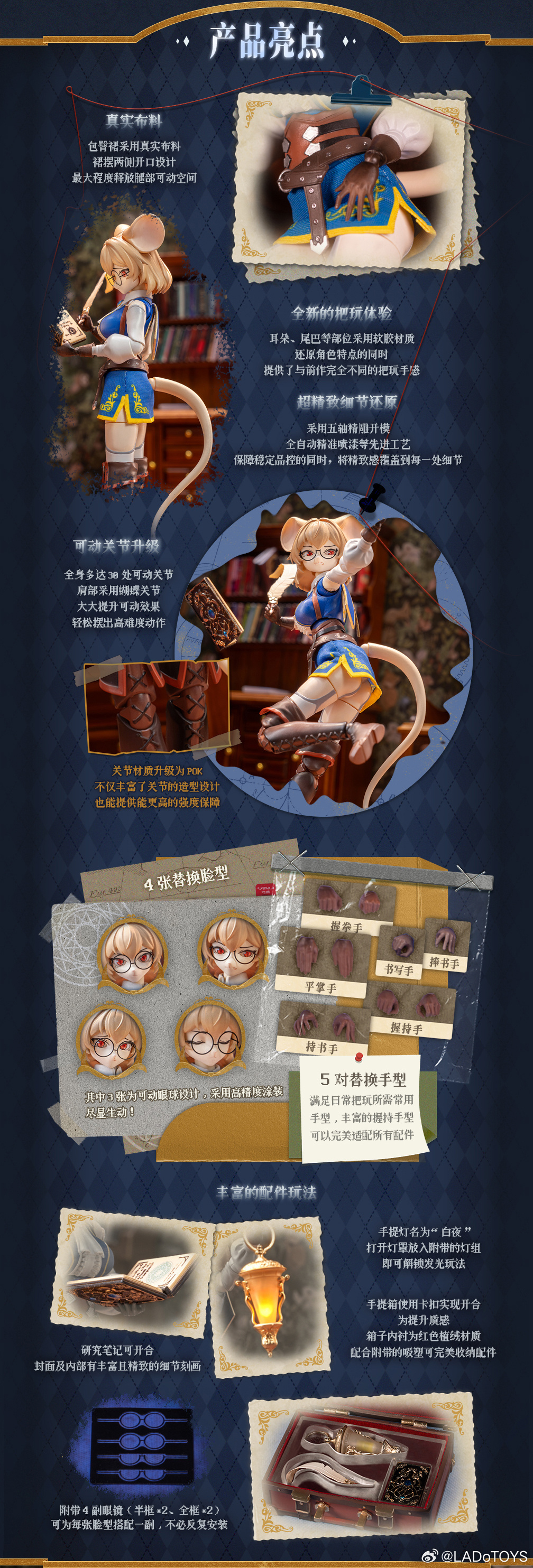 獸耳娘研究員登場!LADoTOYS「魔法大陸」Margaret 1/12 可動模型彩色原型首度公開 6 Margaret 研究員 ver. 彩色原型