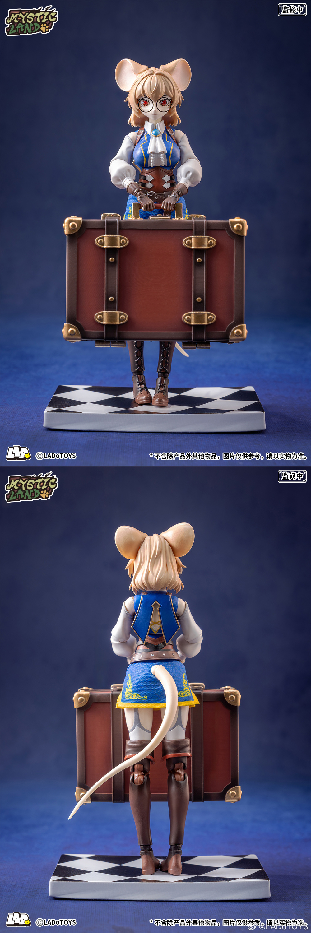 獸耳娘研究員登場!LADoTOYS「魔法大陸」Margaret 1/12 可動模型彩色原型首度公開 8 Margaret 研究員 ver. 彩色原型