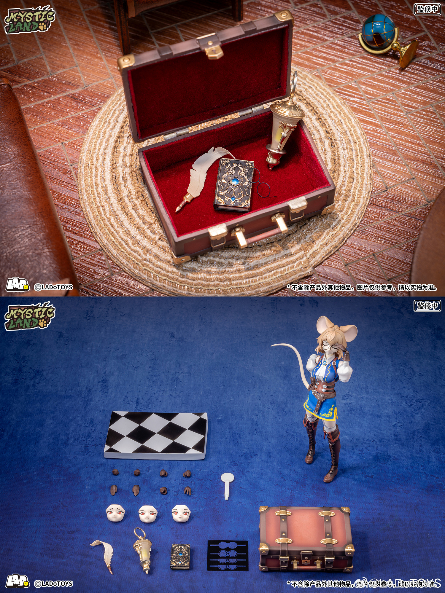 獸耳娘研究員登場!LADoTOYS「魔法大陸」Margaret 1/12 可動模型彩色原型首度公開 9 Margaret 研究員 ver. 彩色原型