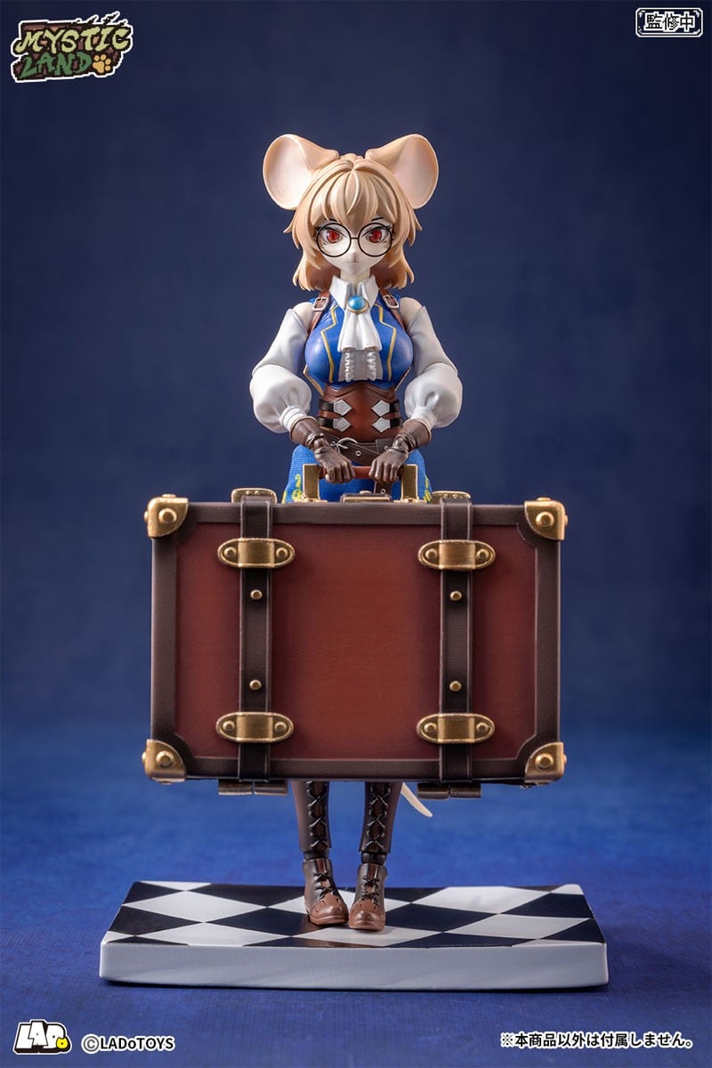 知性美鼠娘登場!LADoTOYS「ミスティックランド」1/12 可動模型 MARGARET 研究員Ver. 開放預購