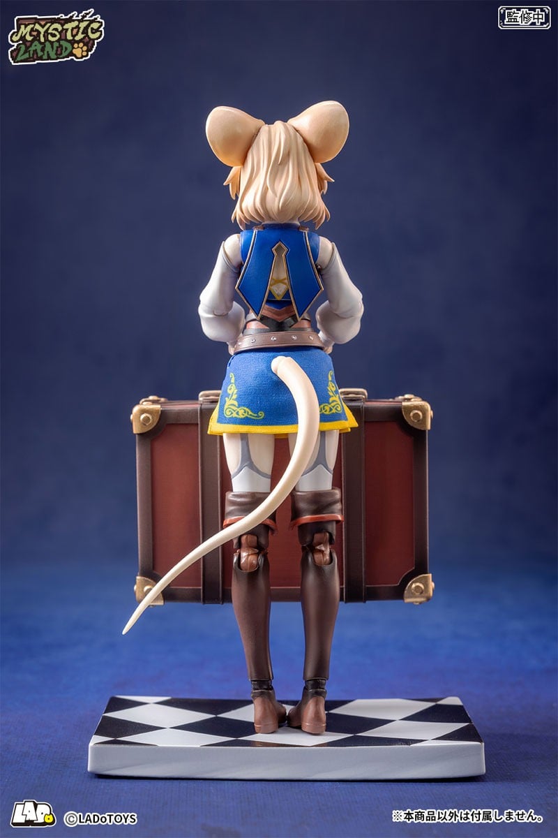 知性美鼠娘登場!LADoTOYS「ミスティックランド」1/12 可動模型 MARGARET 研究員Ver. 開放預購