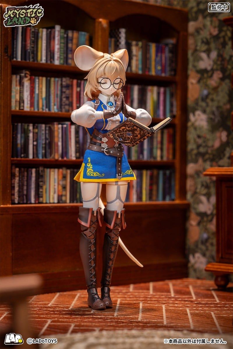 知性美鼠娘登場!LADoTOYS「ミスティックランド」1/12 可動模型 MARGARET 研究員Ver. 開放預購