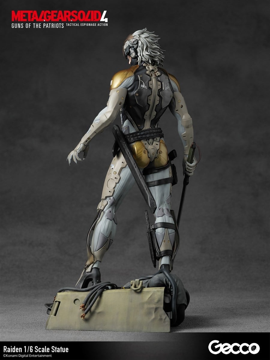 守護史內克的銀髮死神!Gecco《METAL GEAR SOLID 4》1/6 比例「雷電」雕像正式開放預購