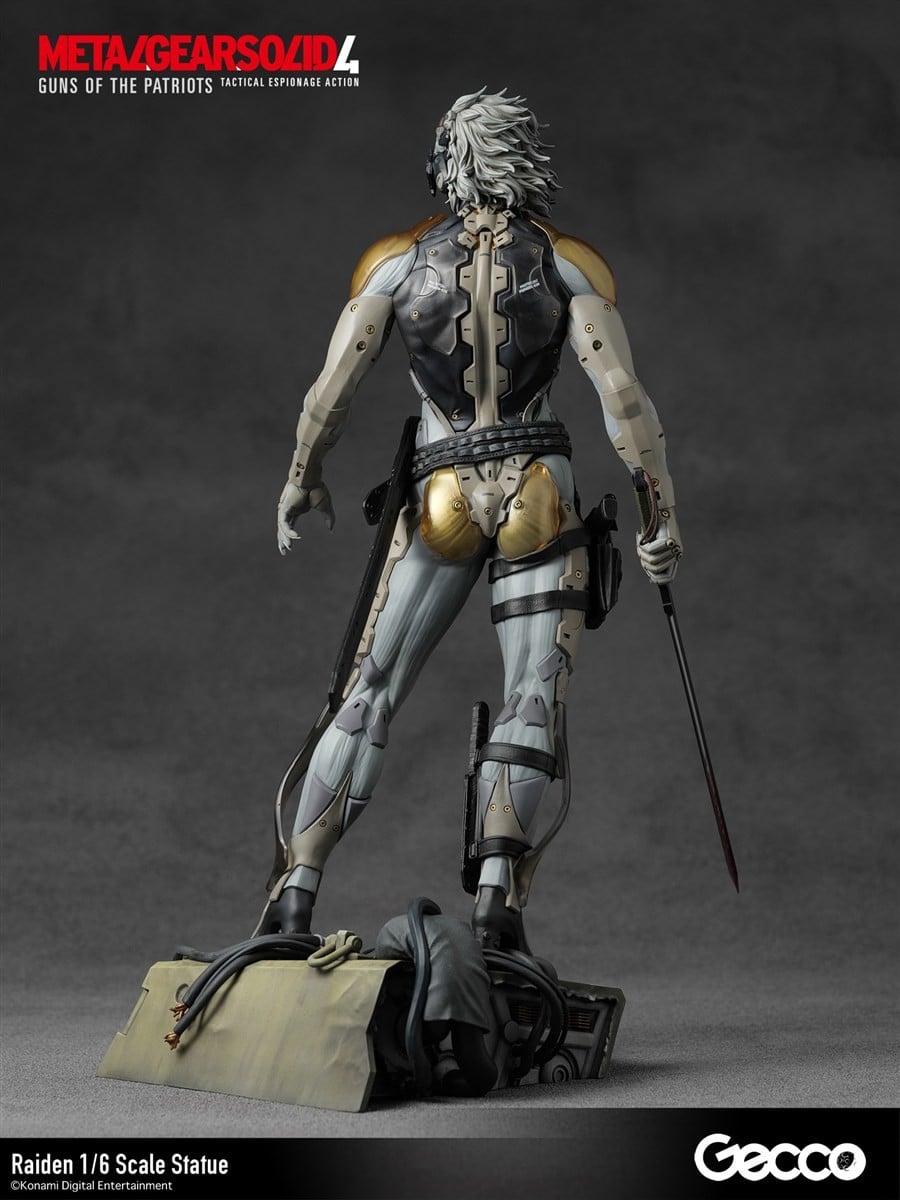 守護史內克的銀髮死神!Gecco《METAL GEAR SOLID 4》1/6 比例「雷電」雕像正式開放預購