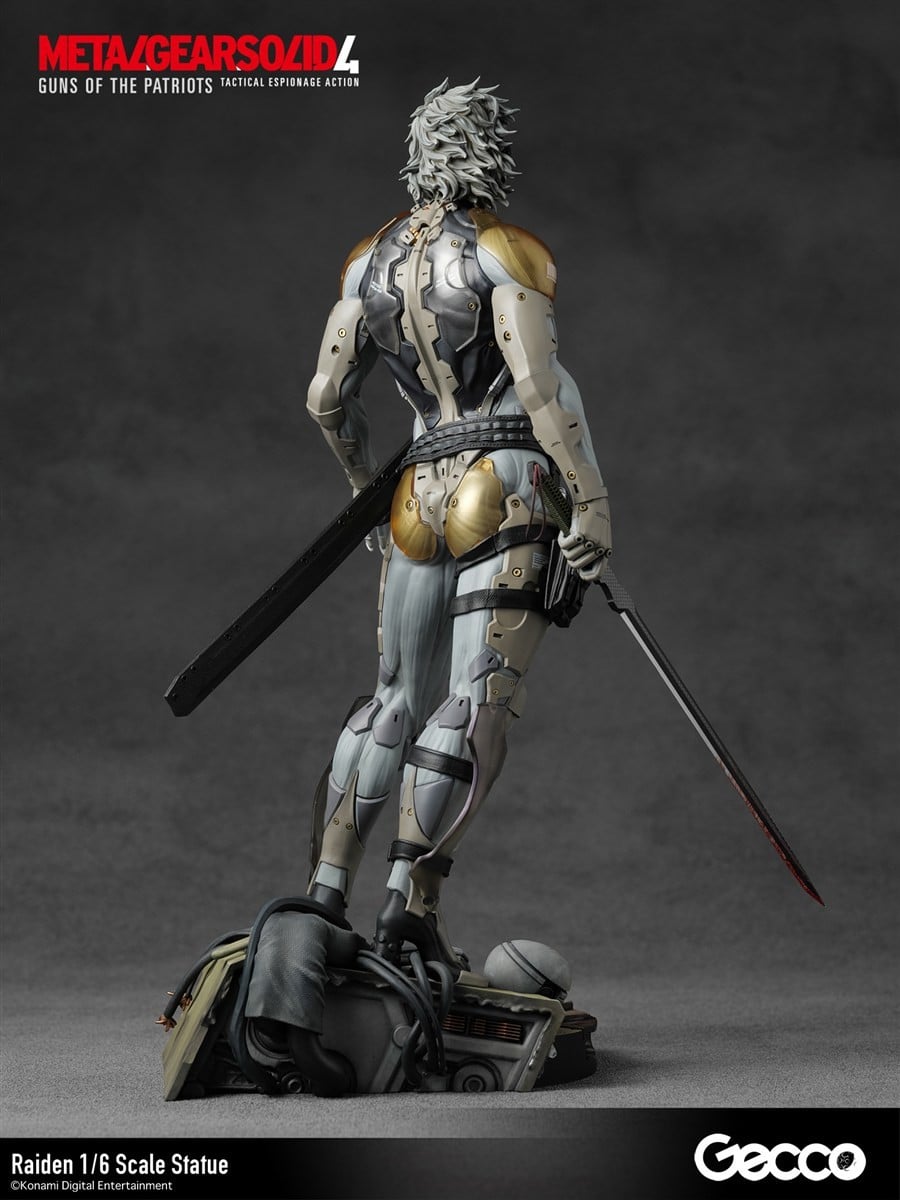 守護史內克的銀髮死神!Gecco《METAL GEAR SOLID 4》1/6 比例「雷電」雕像正式開放預購