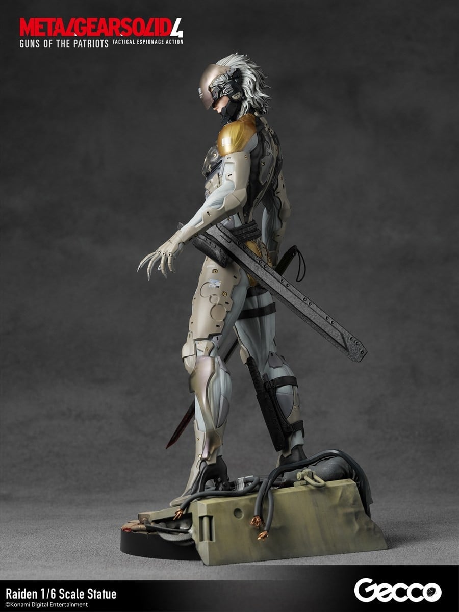 守護史內克的銀髮死神!Gecco《METAL GEAR SOLID 4》1/6 比例「雷電」雕像正式開放預購