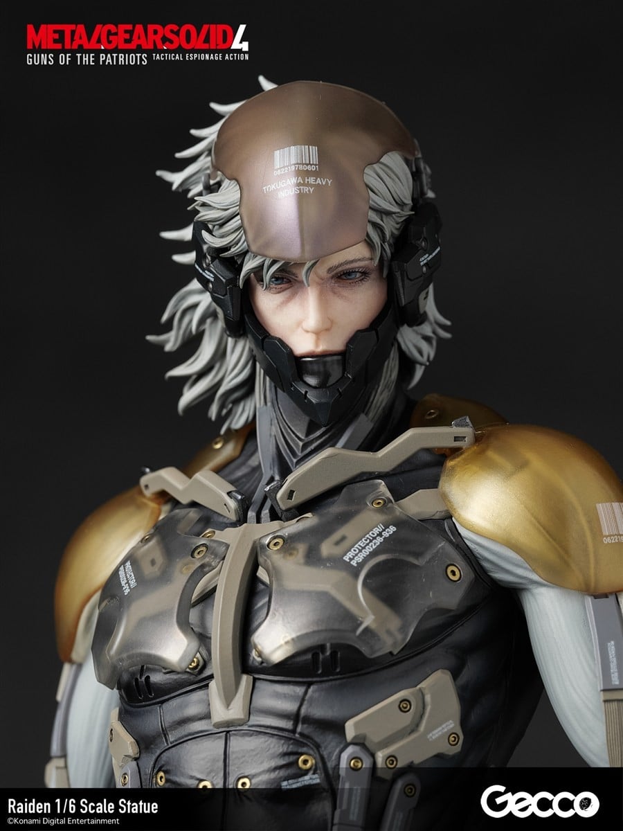 守護史內克的銀髮死神!Gecco《METAL GEAR SOLID 4》1/6 比例「雷電」雕像正式開放預購