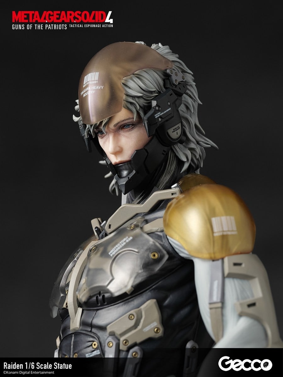 守護史內克的銀髮死神!Gecco《METAL GEAR SOLID 4》1/6 比例「雷電」雕像正式開放預購