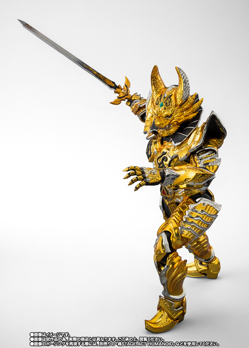 極致黃金質感再現!真骨彫製法《牙狼 -GOLD STORM- 翔》黃金騎士牙狼.翔模型開放預購 5 極致黃金質感再現!真骨彫製法《牙狼 -GOLD STORM- 翔》黃金騎士牙狼.翔模型開放預購