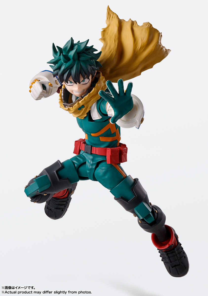 《我的英雄學院》S.H.Figuarts「綠谷出久」可動模型再販確定! 4 月 3 日起開放預訂 10 《我的英雄學院》S.H.Figuarts「綠谷出久」可動模型再販確定! 4 月 3 日起開放預訂