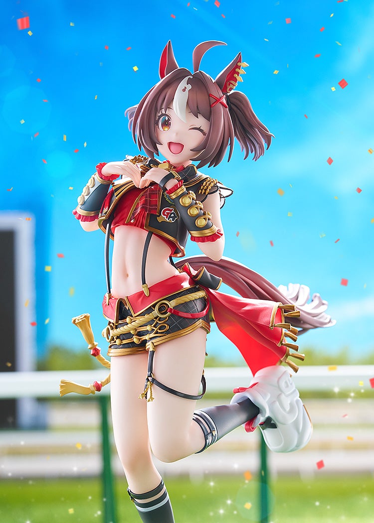 《賽馬娘 Pretty Derby》「グランアレグリア」1/7 比例模型正式開放預購!再現「すまいる・まい・うぇい!」勝負服活力姿態 6 《賽馬娘 Pretty Derby》「グランアレグリア」1/7 比例模型正式開放預購!再現「すまいる・まい・うぇい!」勝負服活力姿態