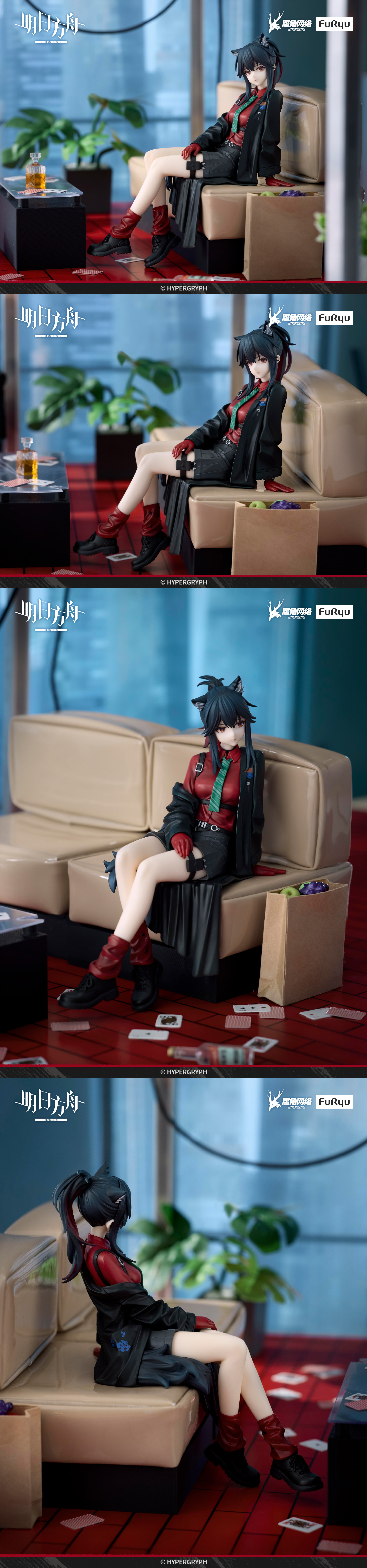 《明日方舟》德克薩斯「意志 ver. 」泡麵蓋模型彩色原型公開 預計 2026 年 11 月登場