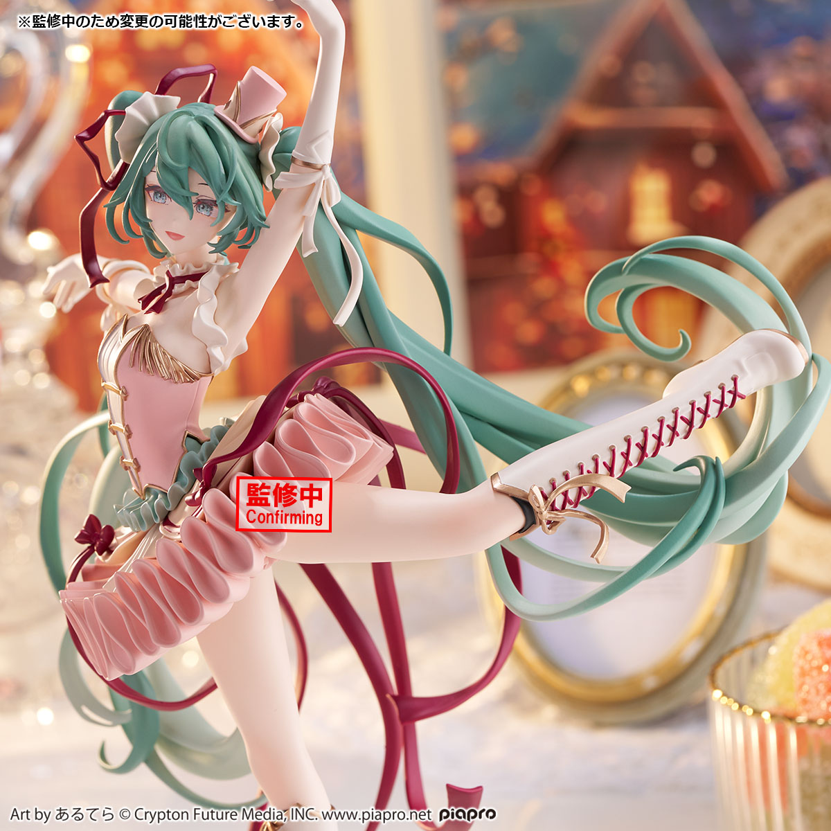BANPRESTO「初音未來」胡桃鉗主題模型彩色原型公開!攜手人氣繪師あるてら預計 2026 年 8 月登場 6 BANPRESTO「初音未來」胡桃鉗主題模型彩色原型公開!攜手人氣繪師あるてら預計 2026 年 8 月登場