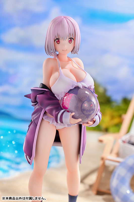 《SSSS.GRIDMAN》寶多六花、新條茜泳裝模型出貨日確定!Alphamax 預計 2026 年 4 月初發售
