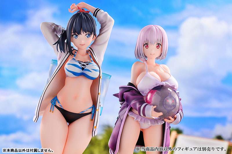 《SSSS.GRIDMAN》寶多六花、新條茜泳裝模型出貨日確定!Alphamax 預計 2026 年 4 月初發售