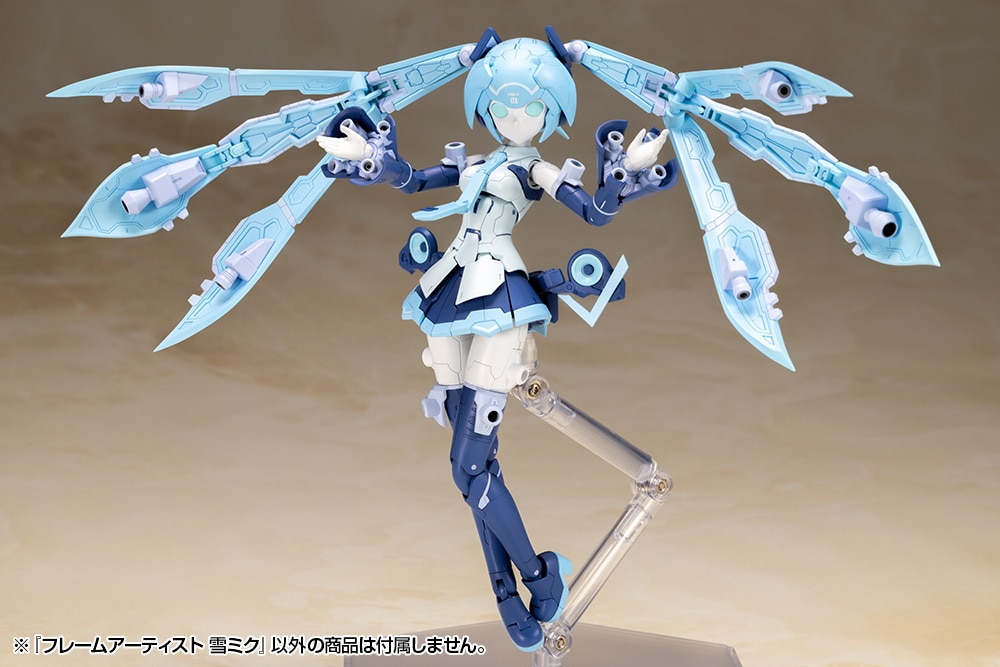 壽屋FRAME ARTIST雪初音模型 8月26日正式上市