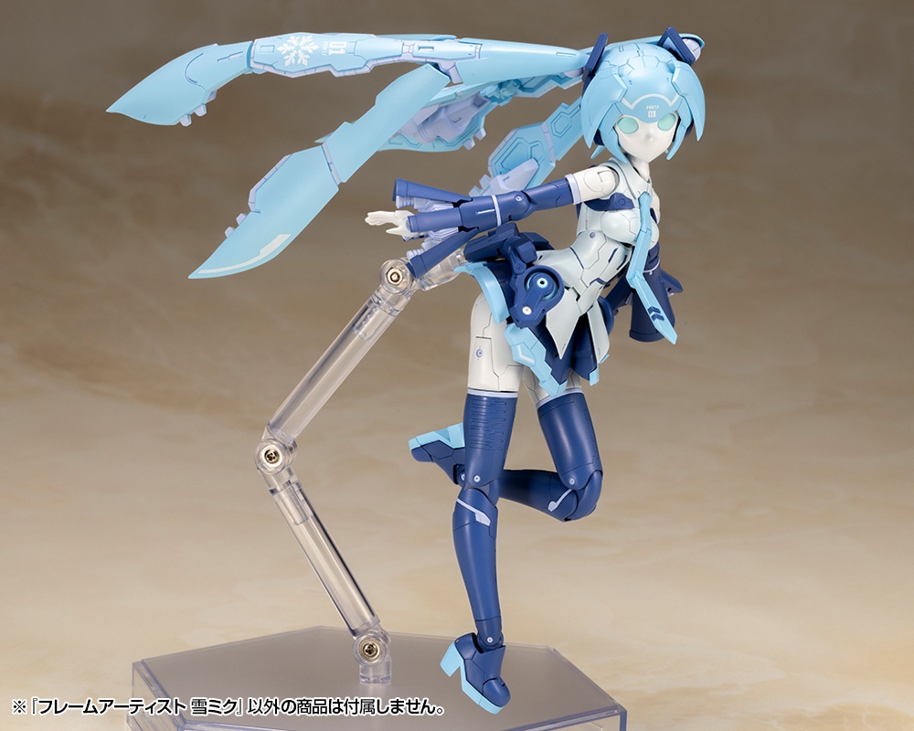 壽屋FRAME ARTIST雪初音模型 8月26日正式上市