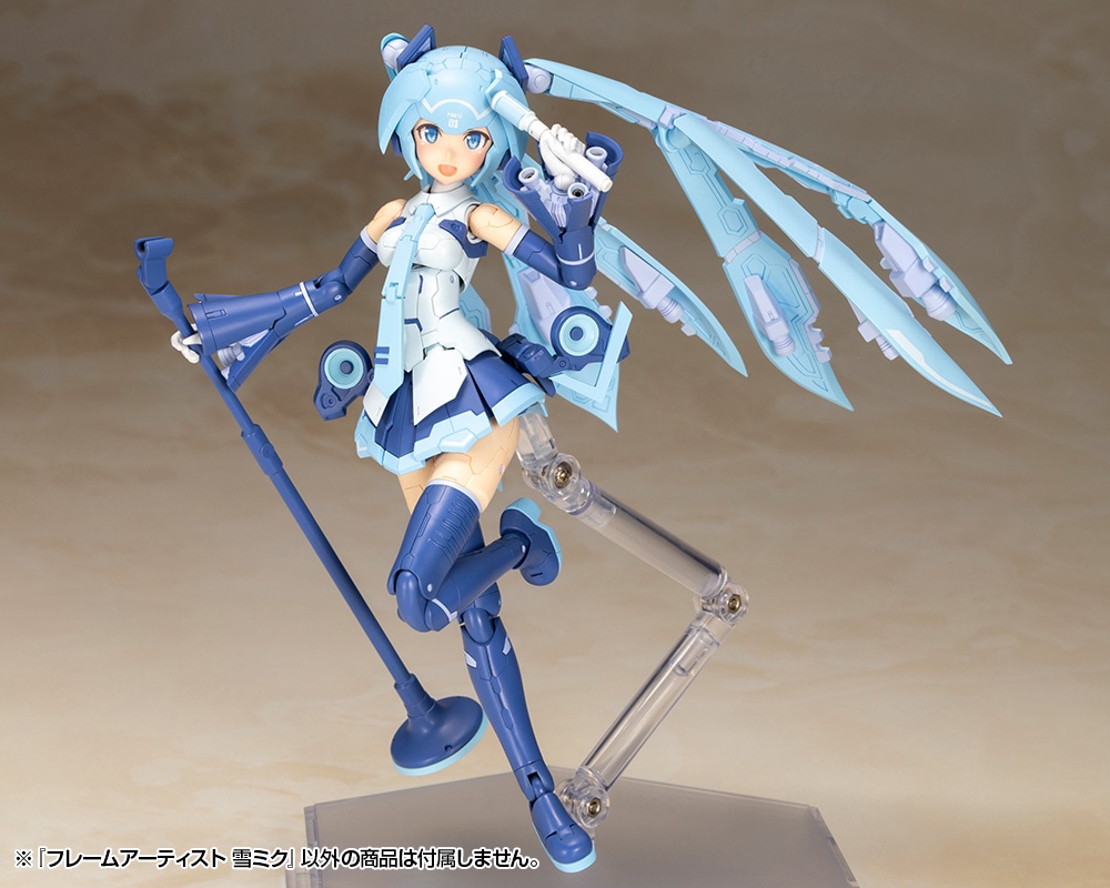 壽屋FRAME ARTIST雪初音模型 8月26日正式上市