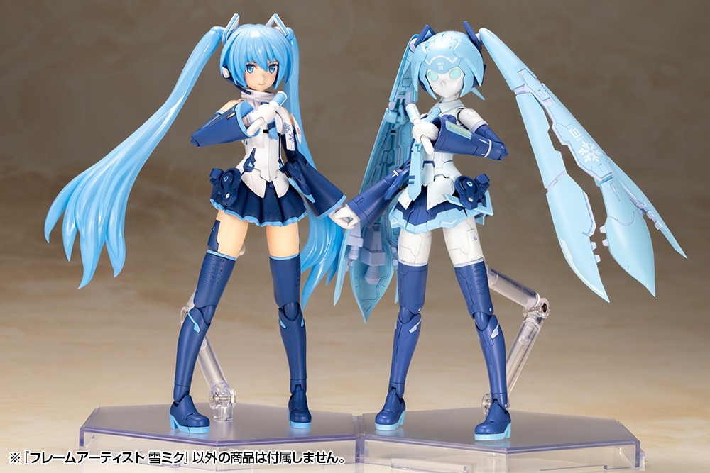 壽屋FRAME ARTIST雪初音模型 8月26日正式上市