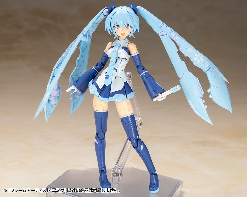 壽屋FRAME ARTIST雪初音模型 8月26日正式上市